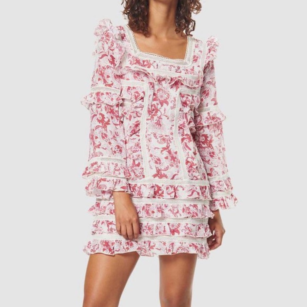 Stevie May MIni Ruffle Floral Dress